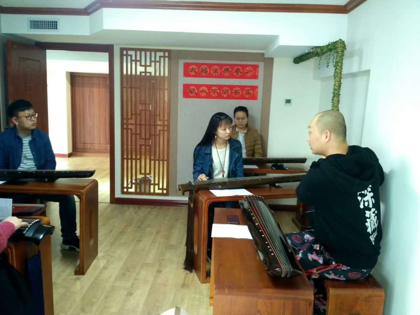 古琴培训·琴室集体课