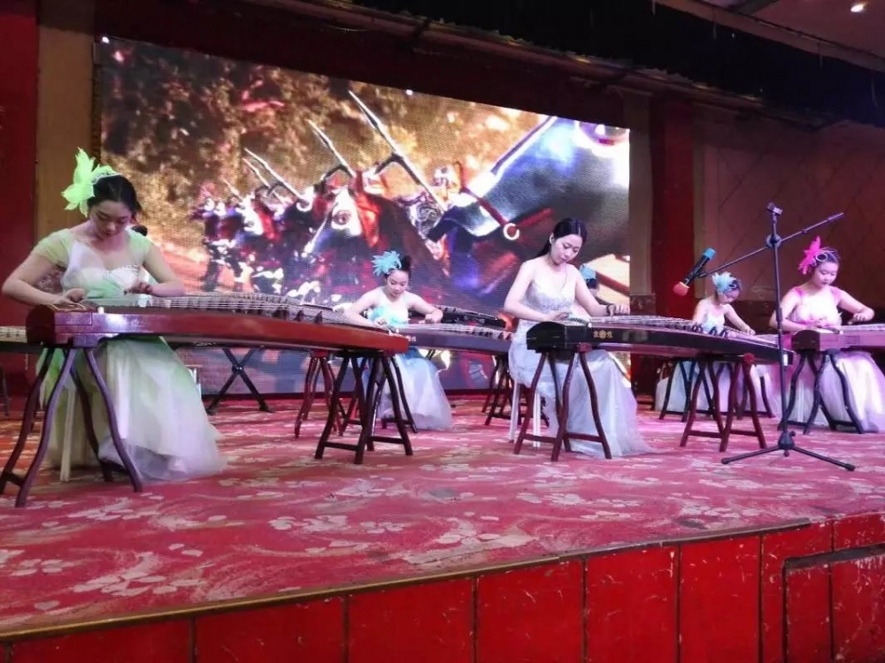 古筝五重奏·史诗大屏