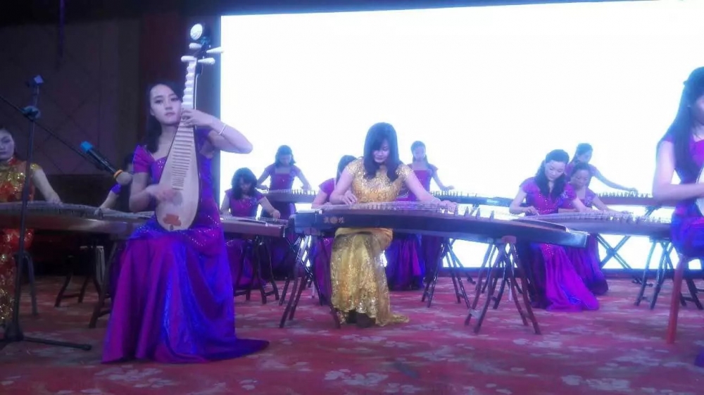 琵琶与古筝·金紫华服